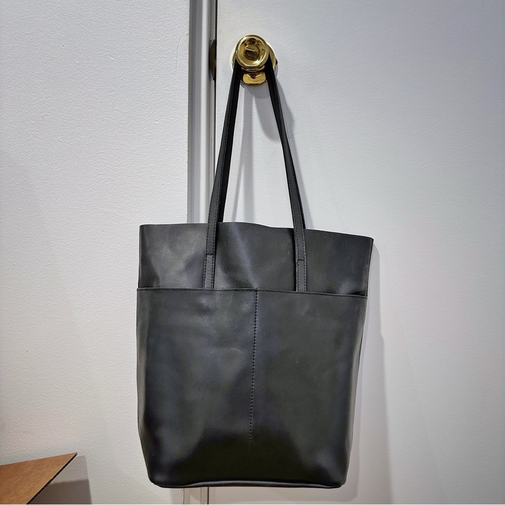 Able “Selam” tote, black leather